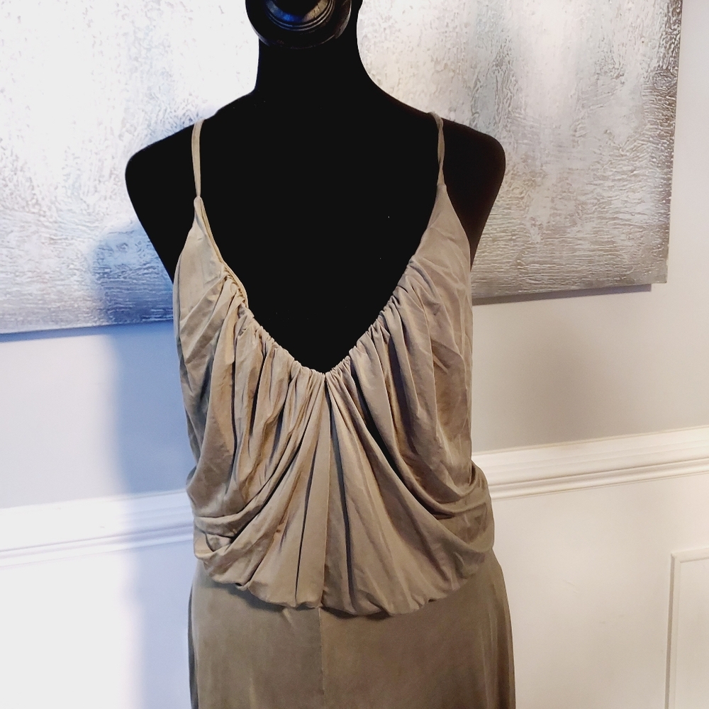 Young Fabulous & Broke Olive Green Wide Leg Jumpsuit - Picture 3 of 9